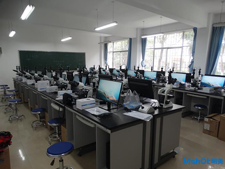 明美顯微互動教學系統(tǒng)成功交付于云南經(jīng)濟管理學院