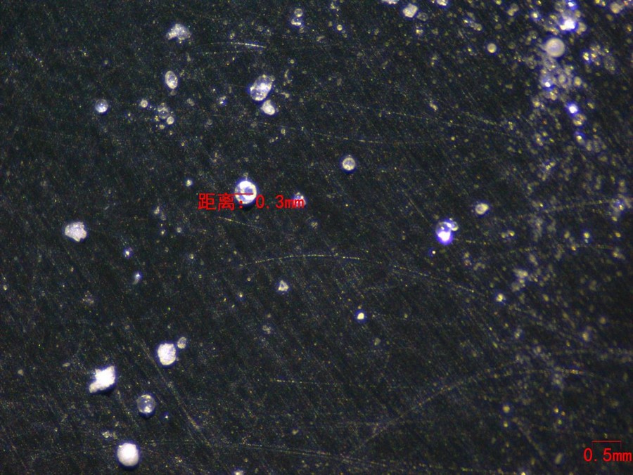 顯微鏡下的泛酸鈣粉末|應用百科